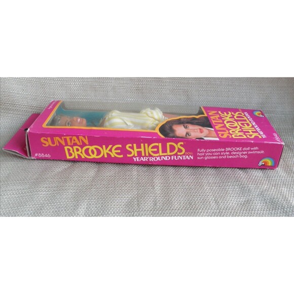 NEW 1982 VINTAGE, by LJN #8846, SUNTAN BROOKE SHIELDS DOLL YEAR ROUND FUNTAN - Picture 7 of 10